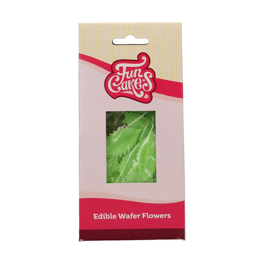 Funcakes Essbare Papierblumen - Grüne Blätter
