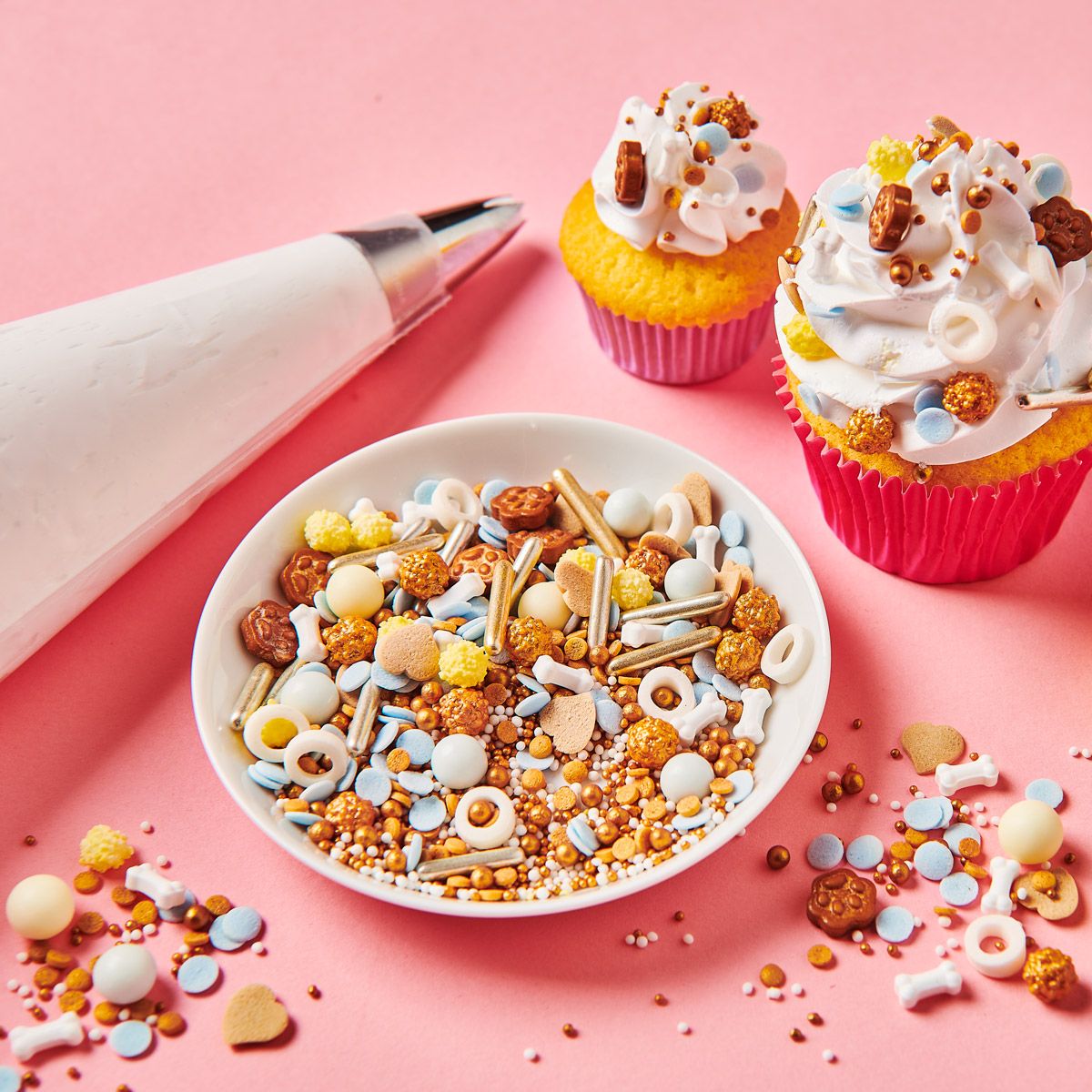 Funcakes - Zuckerstreusel 3D - Hunde Liebe - 70g