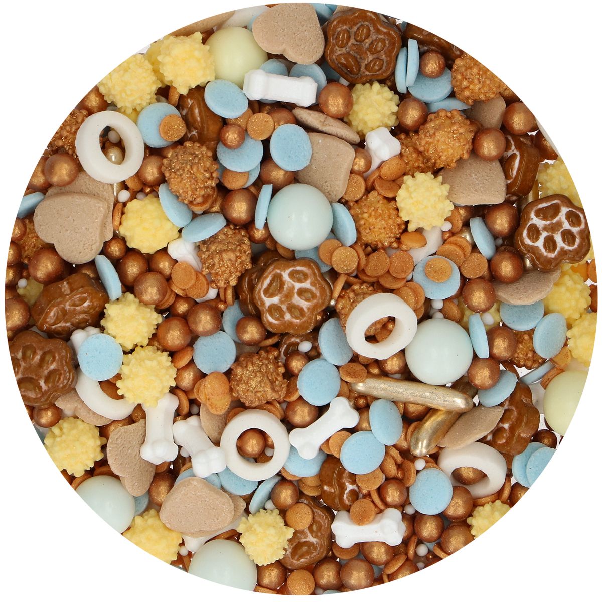 Funcakes - Zuckerstreusel 3D - Hunde Liebe - 70g