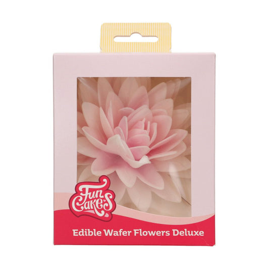 Funcakes Essbare Papierblumen - Deluxe Pfingstrose ombre rosa - gross