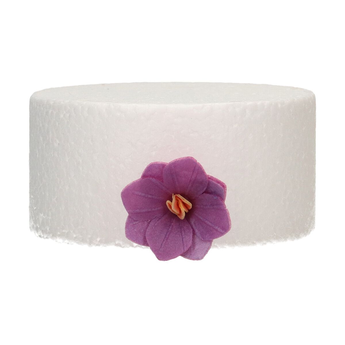 Funcakes Essbare Papierblumen - Deluxe Hortensien lila/gelb - klein