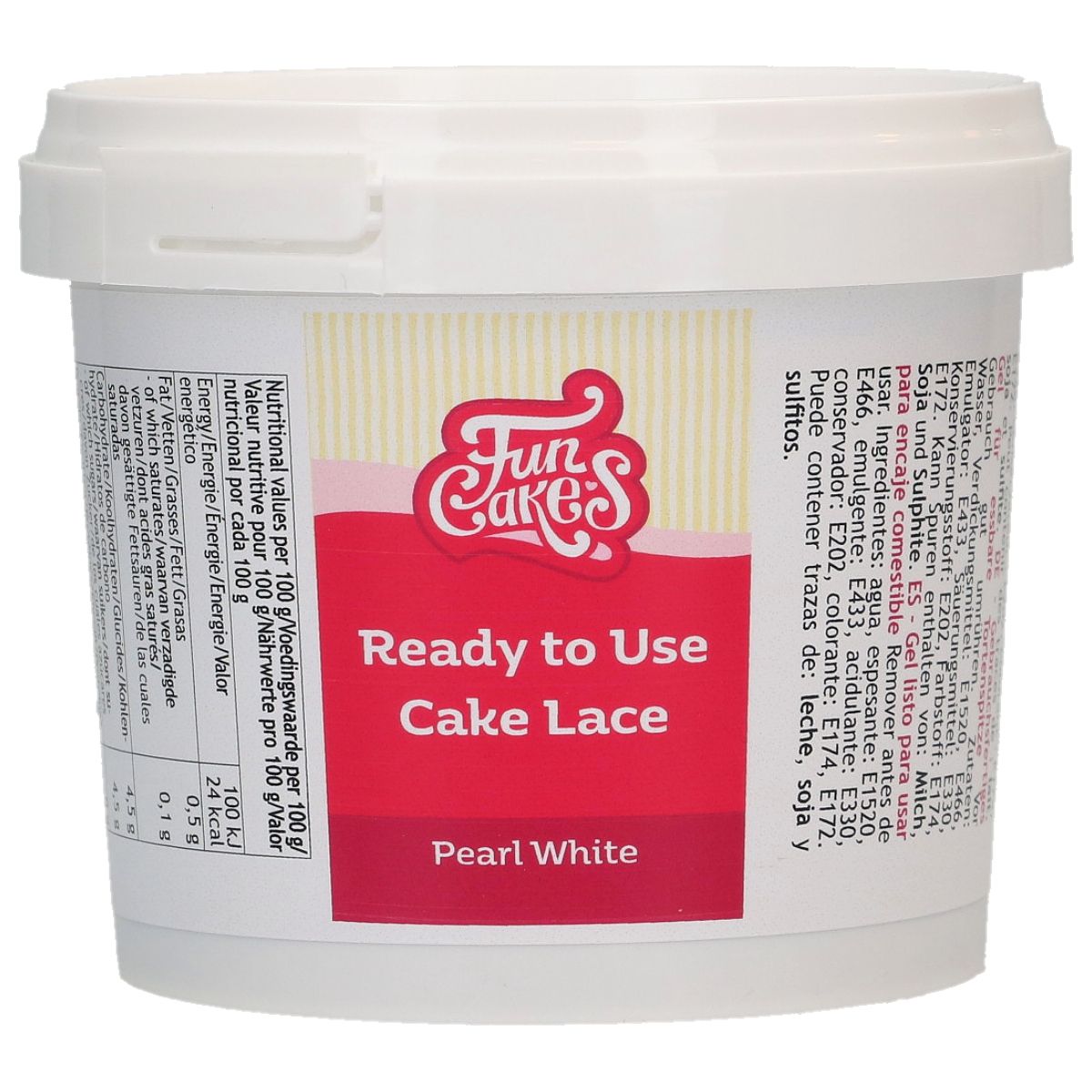 Funcakes Cake Lace - Perlweiss - 200g