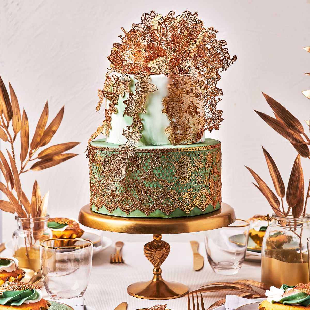 Funcakes Cake Lace - Gold - 200g 