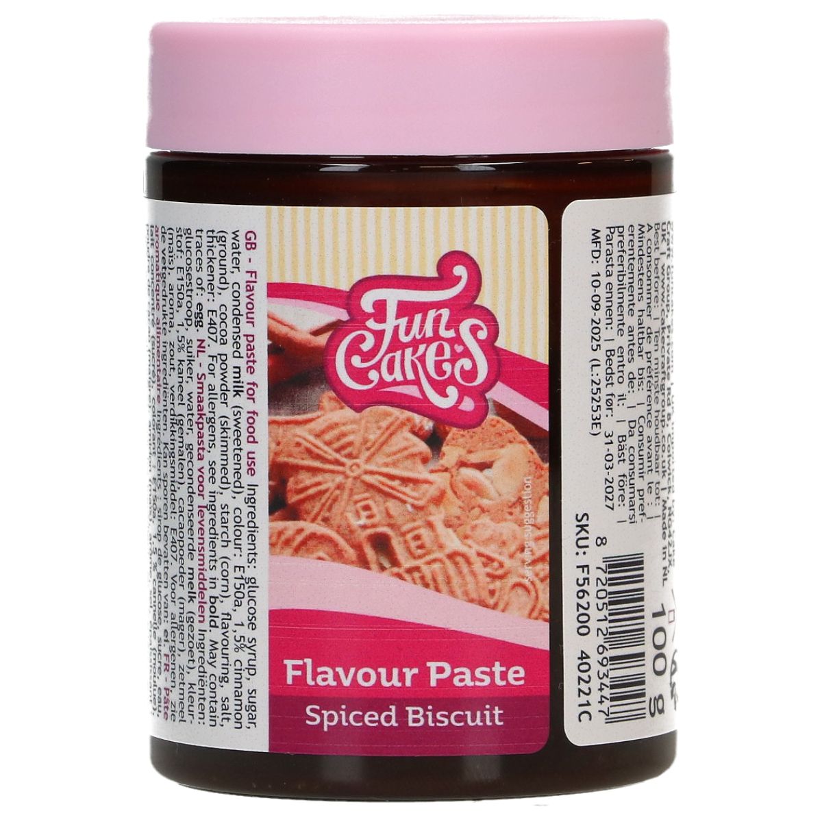 Funcakes Geschmackspaste Keksaroma - 100g