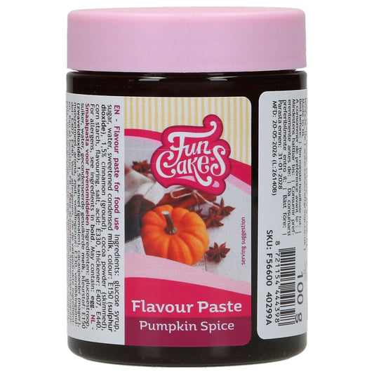 Funcakes Geschmackspaste Pumpkin Spice - 100g