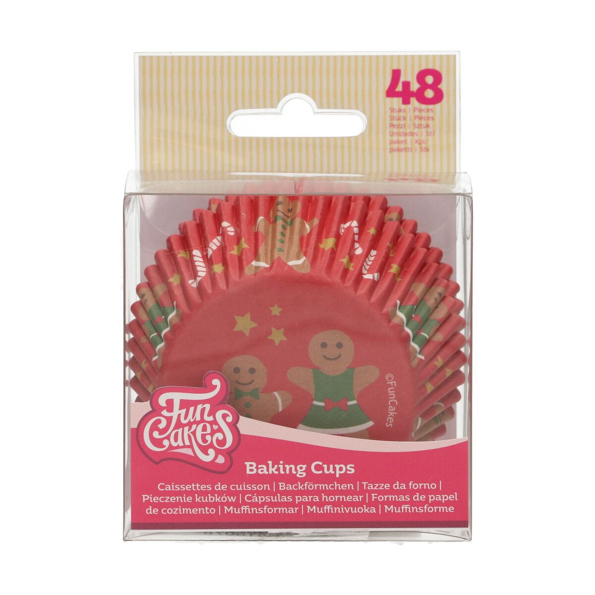 Funcakes Cupcake Backförmchen Lebkuchen