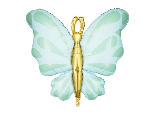Folienballon - Schmetterling grün