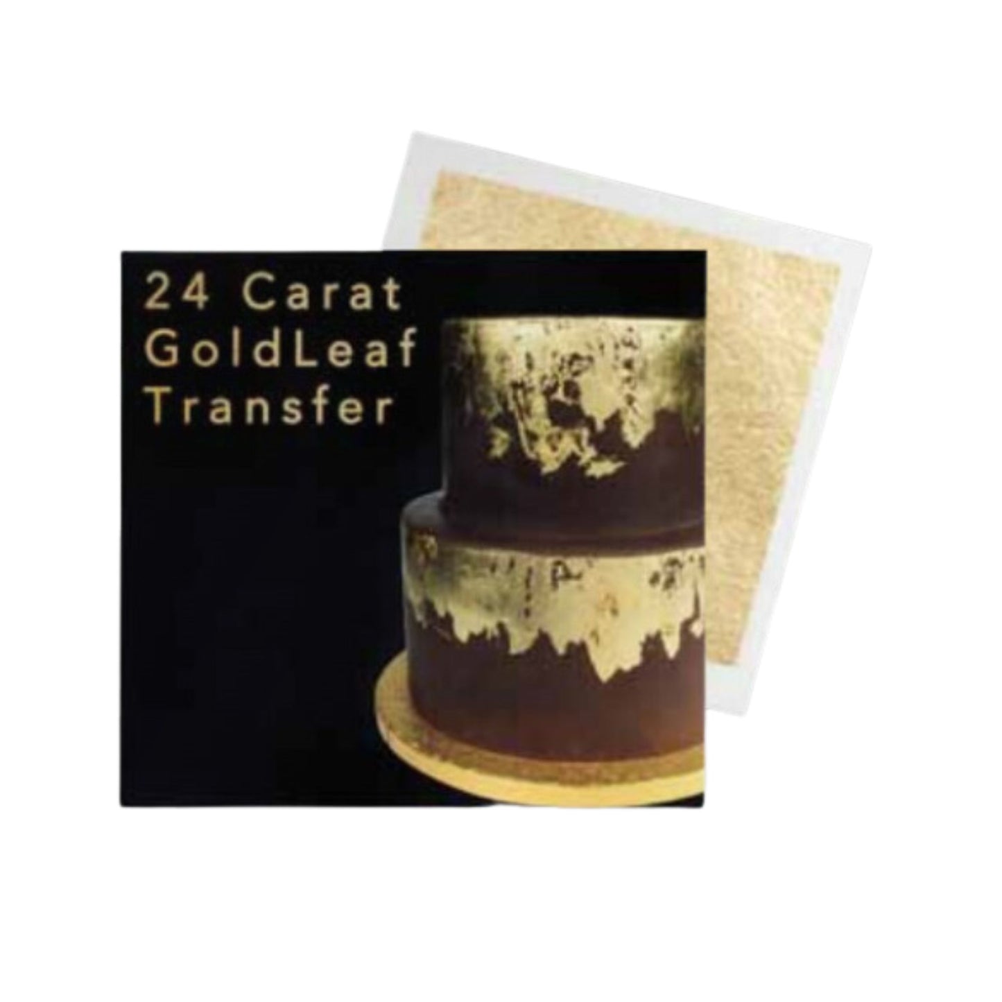 Sugarflair Essbare Blattgold Blatt - 24 Carat