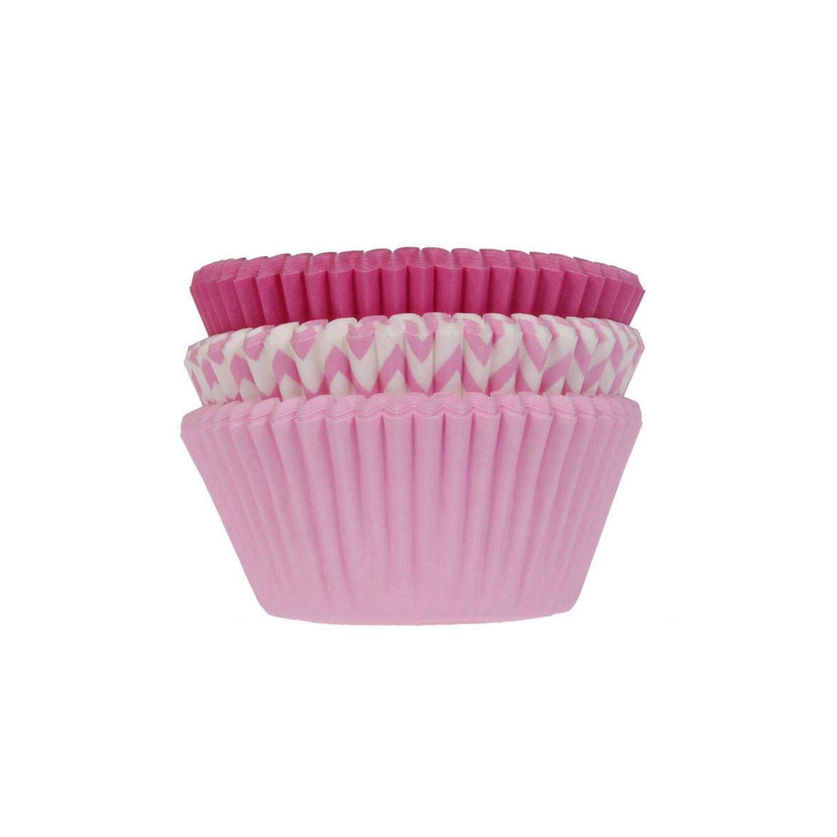 House of Marie Cupcake Backförmchen Pink Mix - 75 Stk