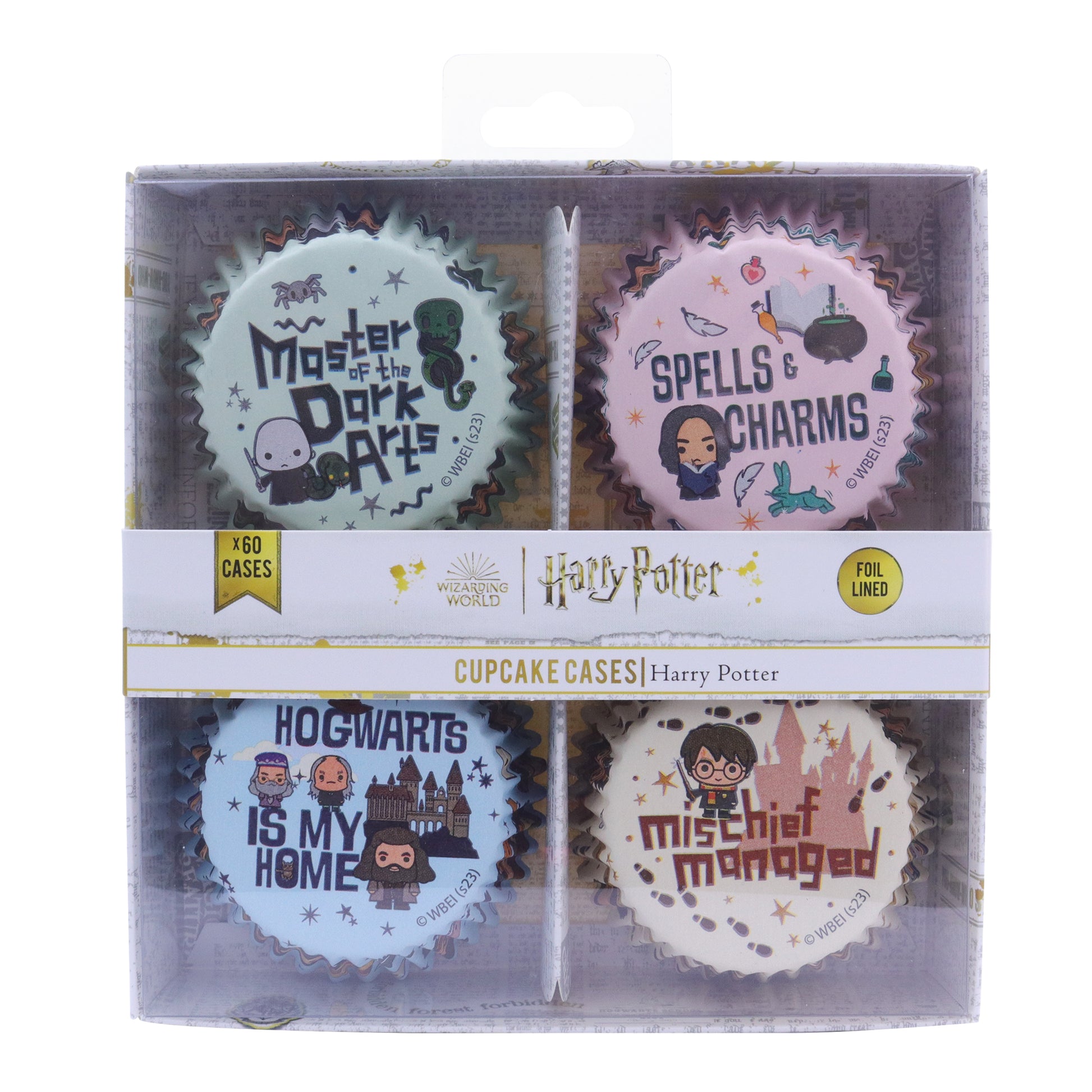 Harry Potter Cupcake Backförmchen - 60 Stück