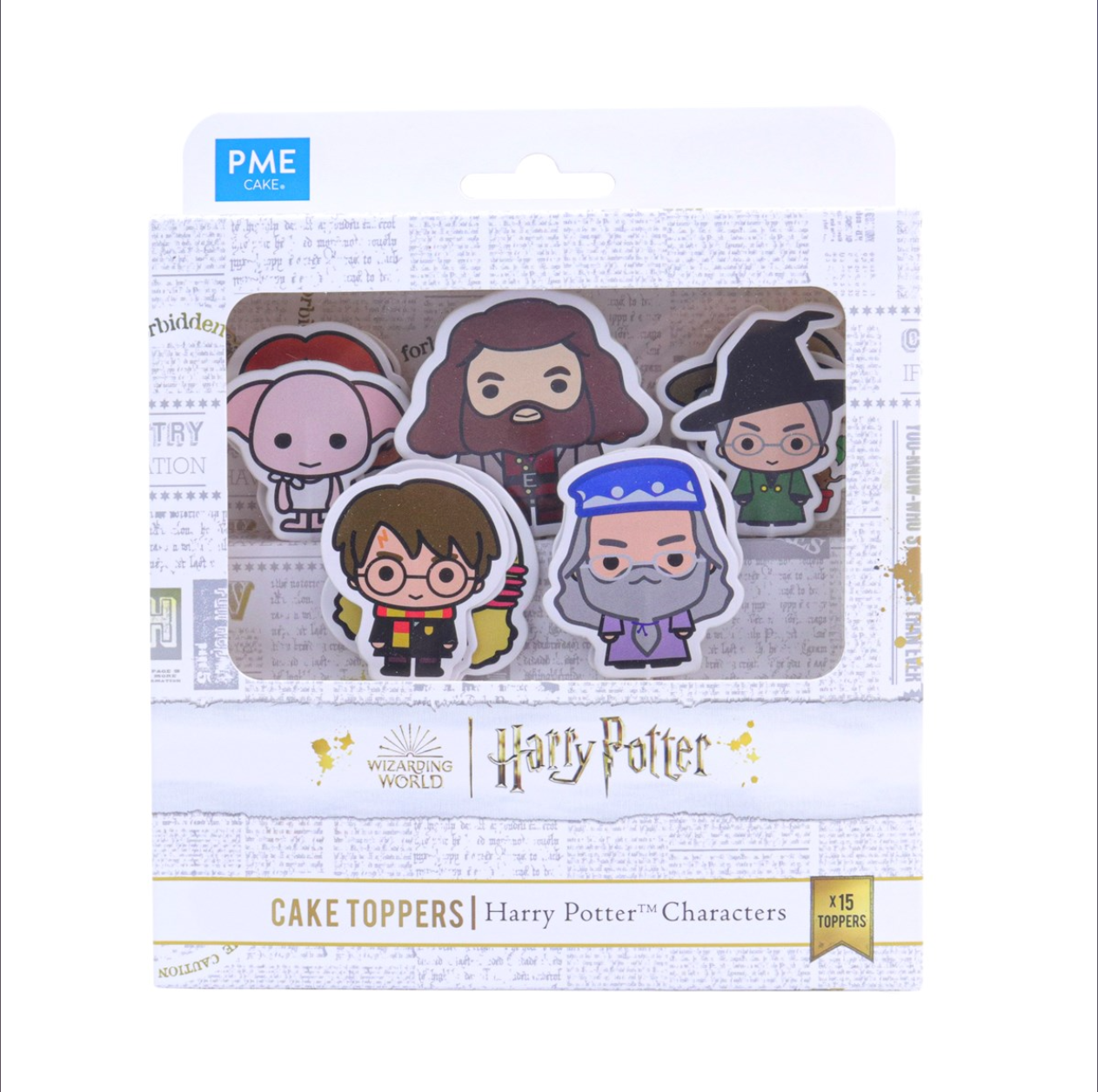 Harry Potter Cupcake Topper - 15teilig