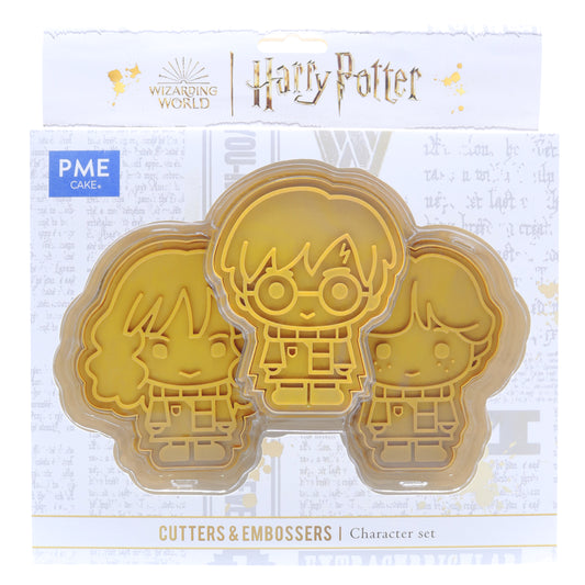 Harry Potter Ausstecher und Stempel Set - Harry Potter, Hermione, Ron