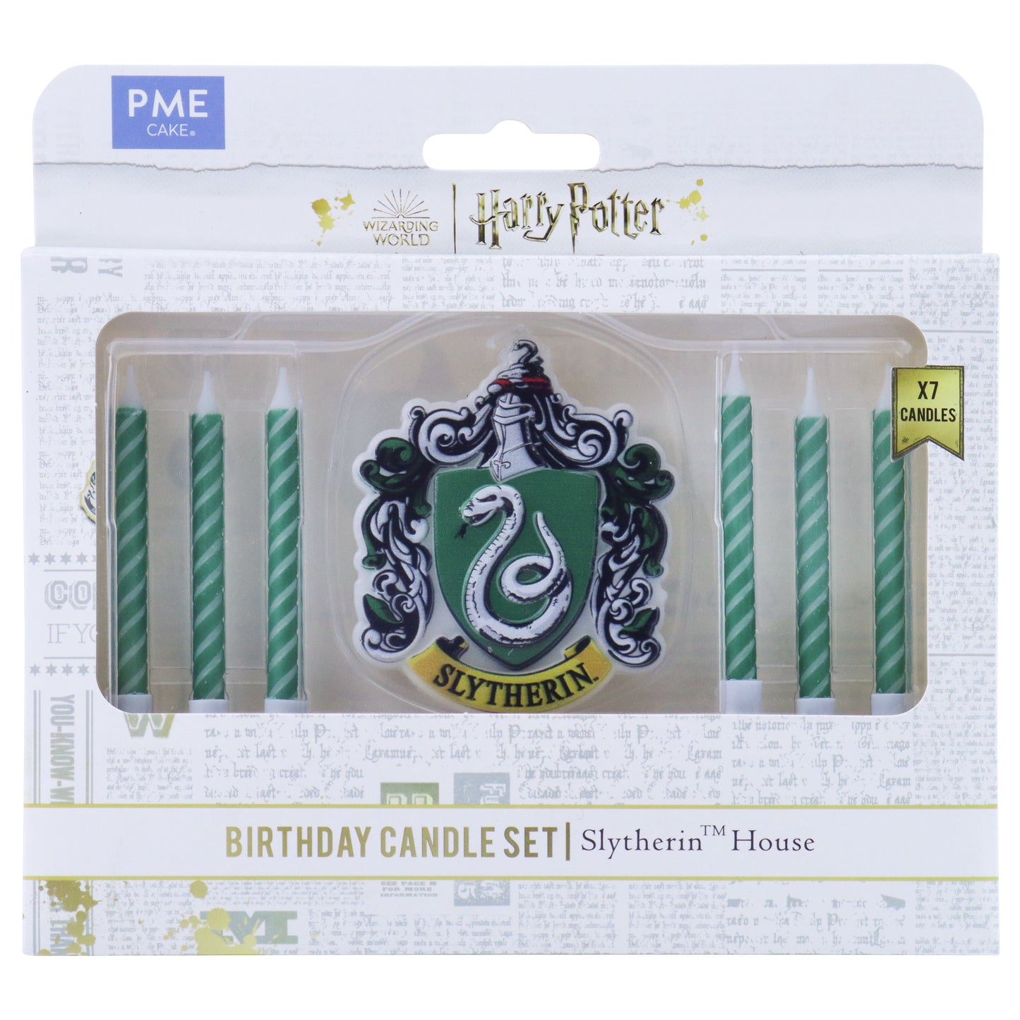 Harry Potter Kerzen Set - Slytherin Haus