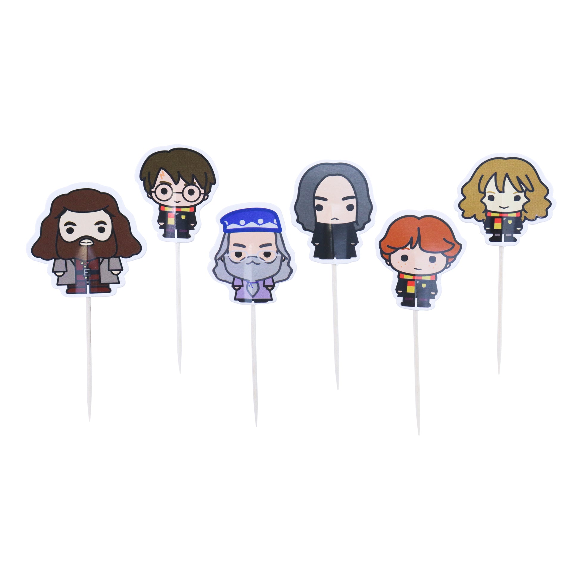 Harry Potter Cupcake Topper - 6teilig