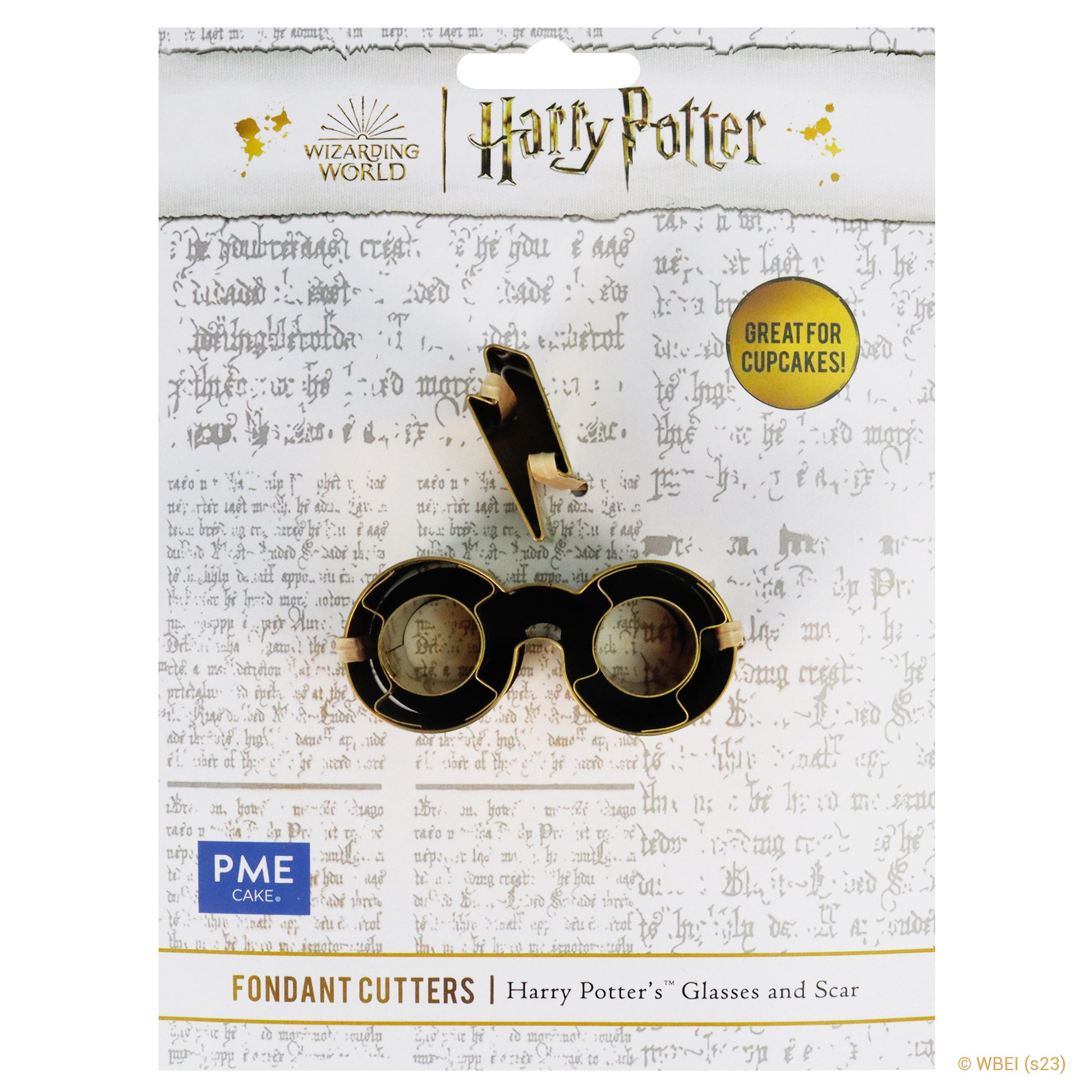 Harry Potter Ausstechform - Blitz und Brille - klein