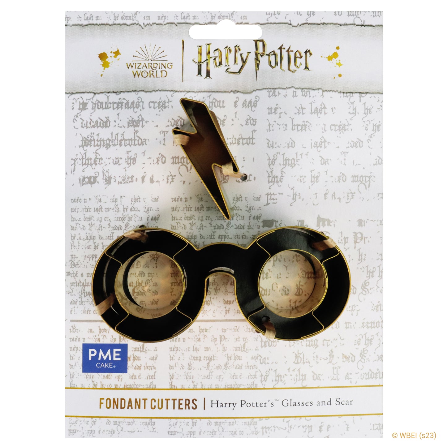 Harry Potter Ausstechform - Blitz und Brille
