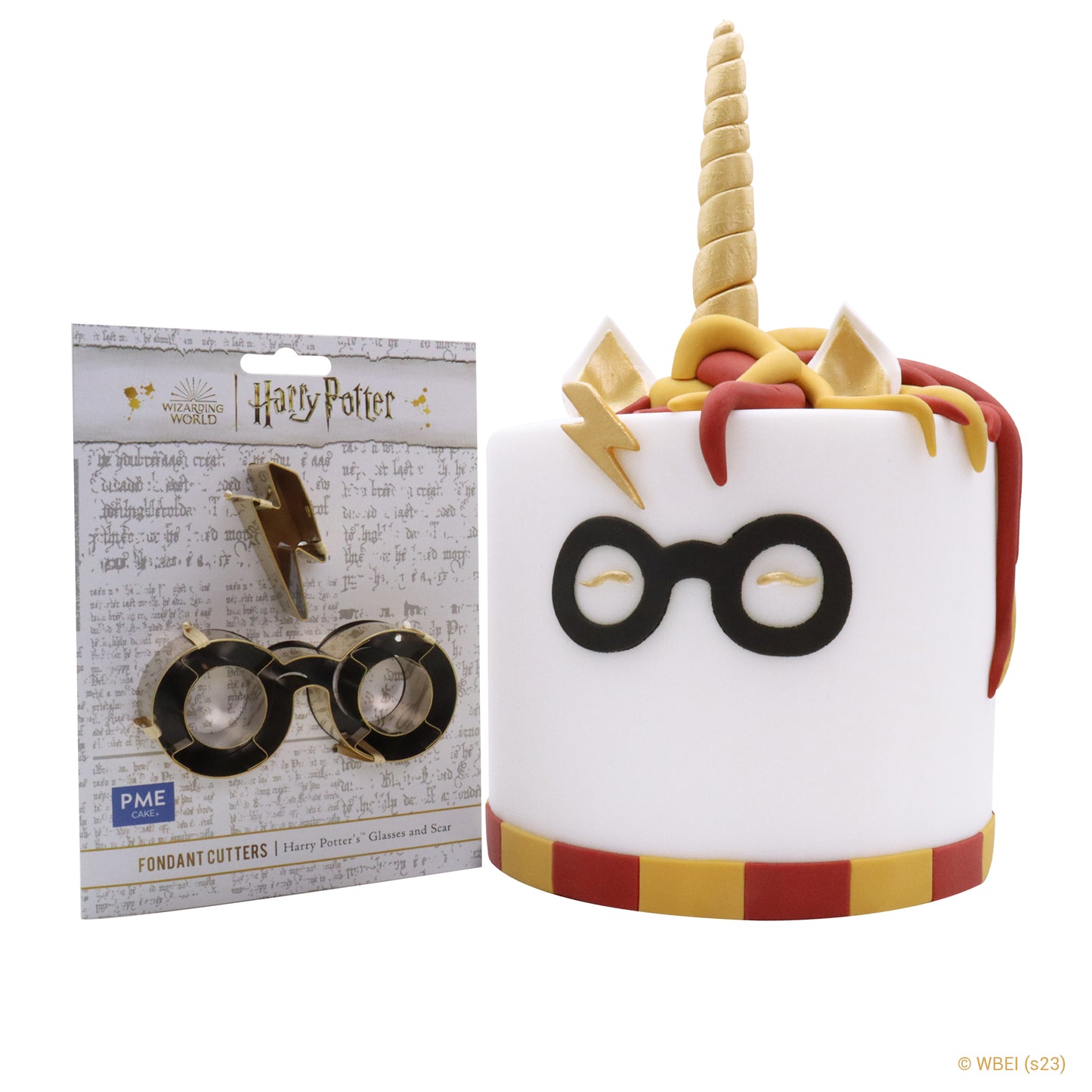 Harry Potter Ausstechform - Blitz und Brille