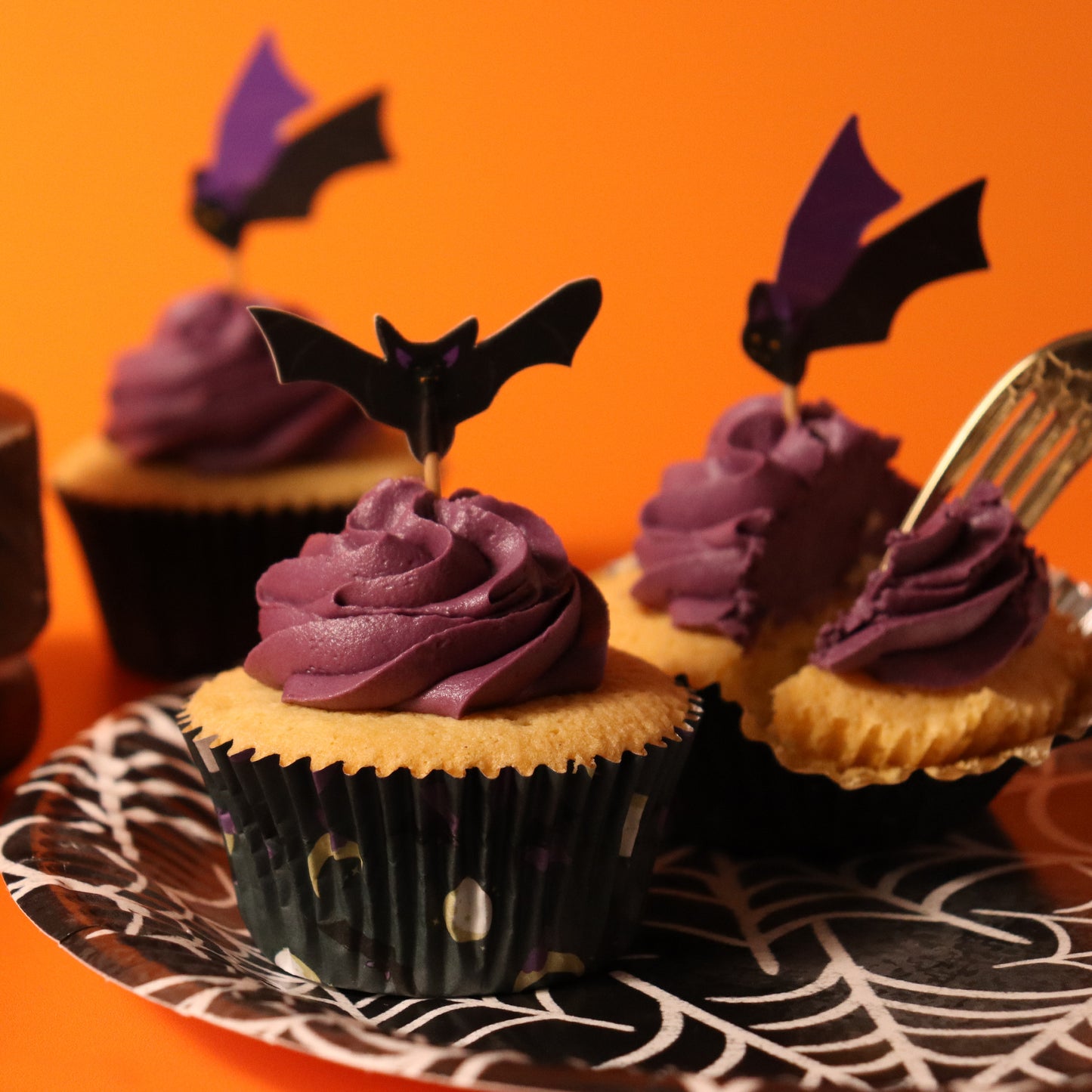 PME Cupcake Backförmchen inkl. Topper - Fledermaus