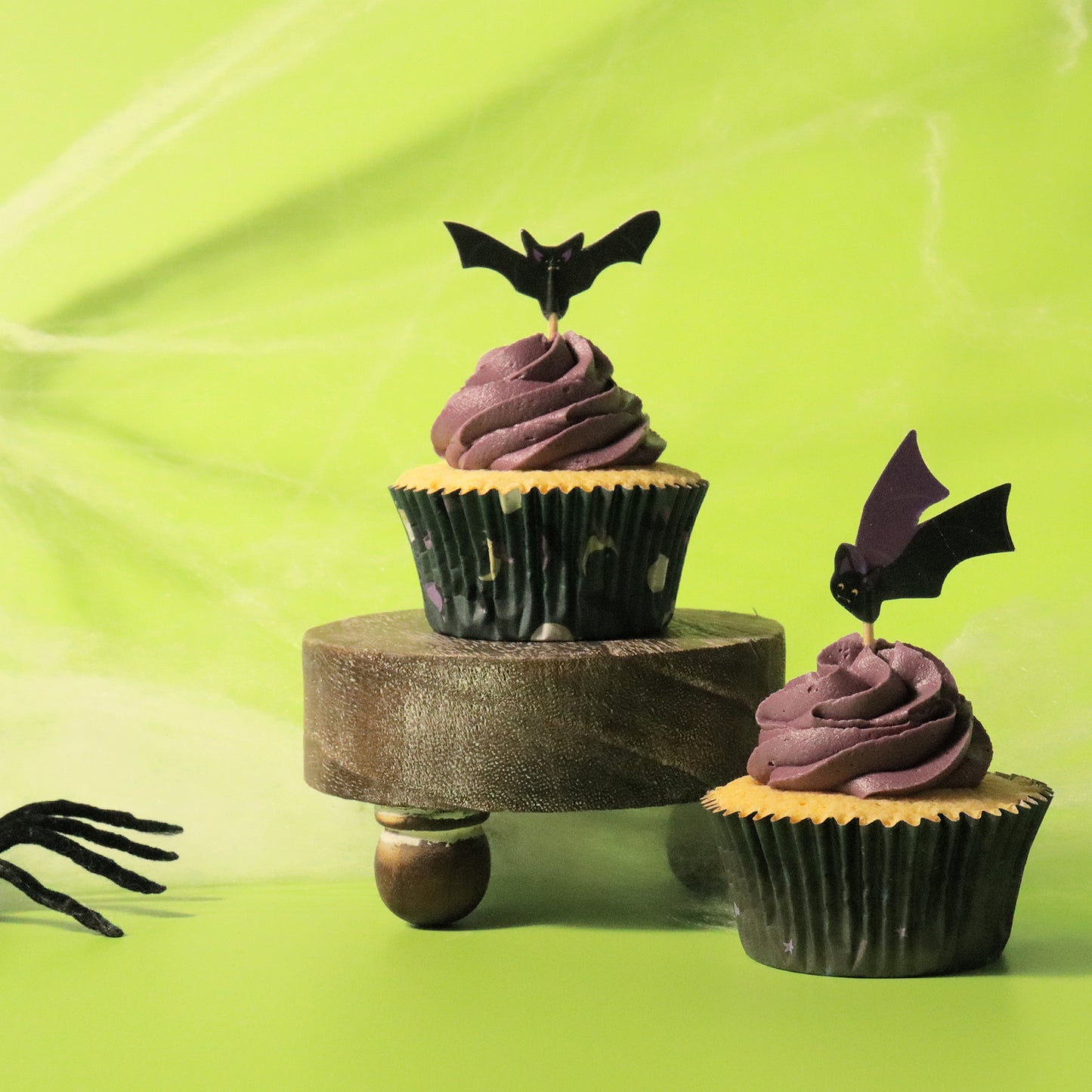 PME Cupcake Backförmchen inkl. Topper - Fledermaus