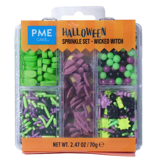 PME Halloween Zuckerstreusel - 5in1 - Böse Hexe
