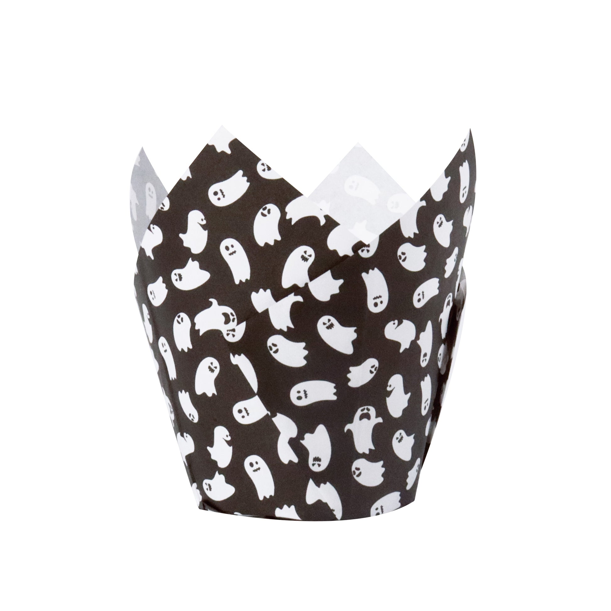 PME Tulip Muffin Backform -Spooky Night - 24 Stk
