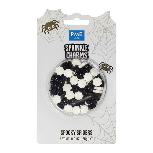 PME Halloween Zuckerstreusel - Spinnen