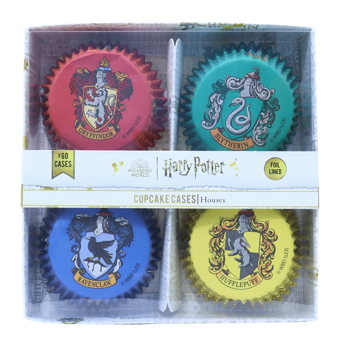 Harry Potter Cupcake Backförmchen - Häuser - 60 Stück