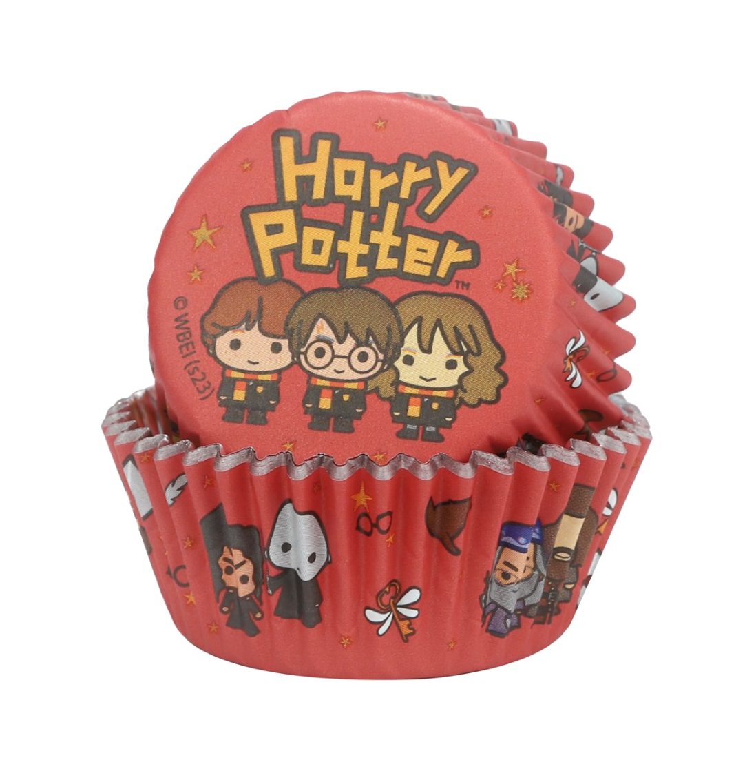 Harry Potter Cupcake Topper und Backförmchen - 12teilig