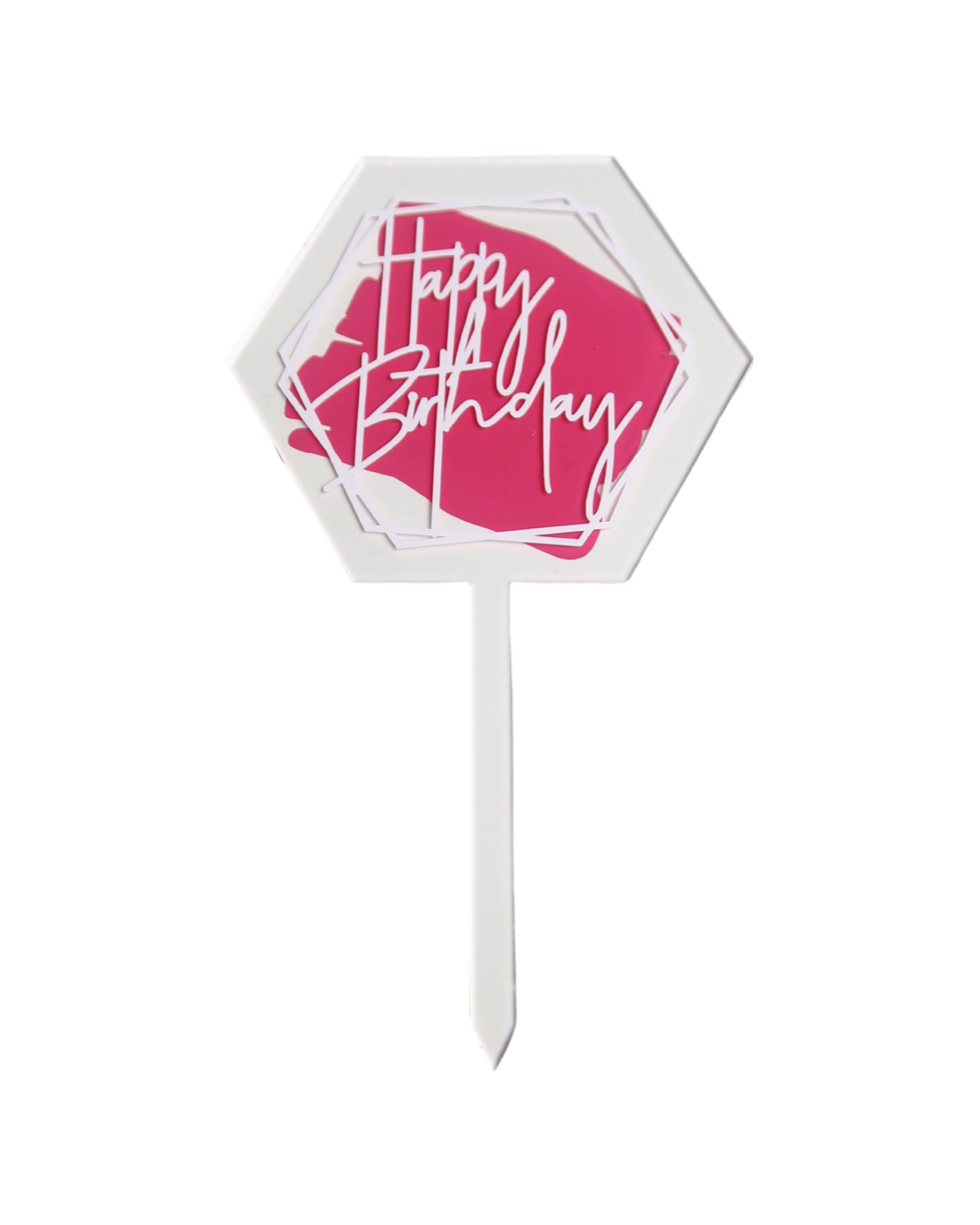 Cake topper - to label yourself