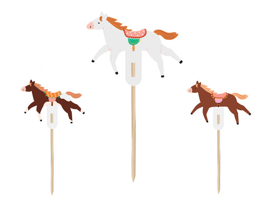 Cupcake Topper - Pferde