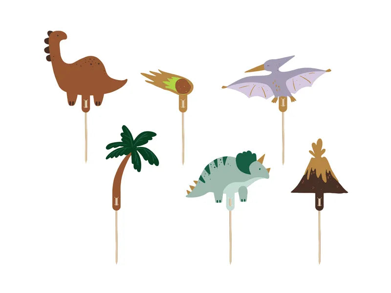 Cupcake Topper - Dinosaurier