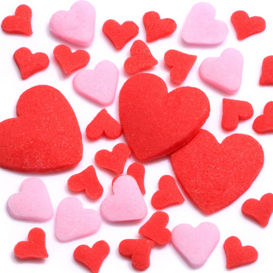 Saracino Zuckerstreusel - Sprinkles - Love & Hearts - 100g