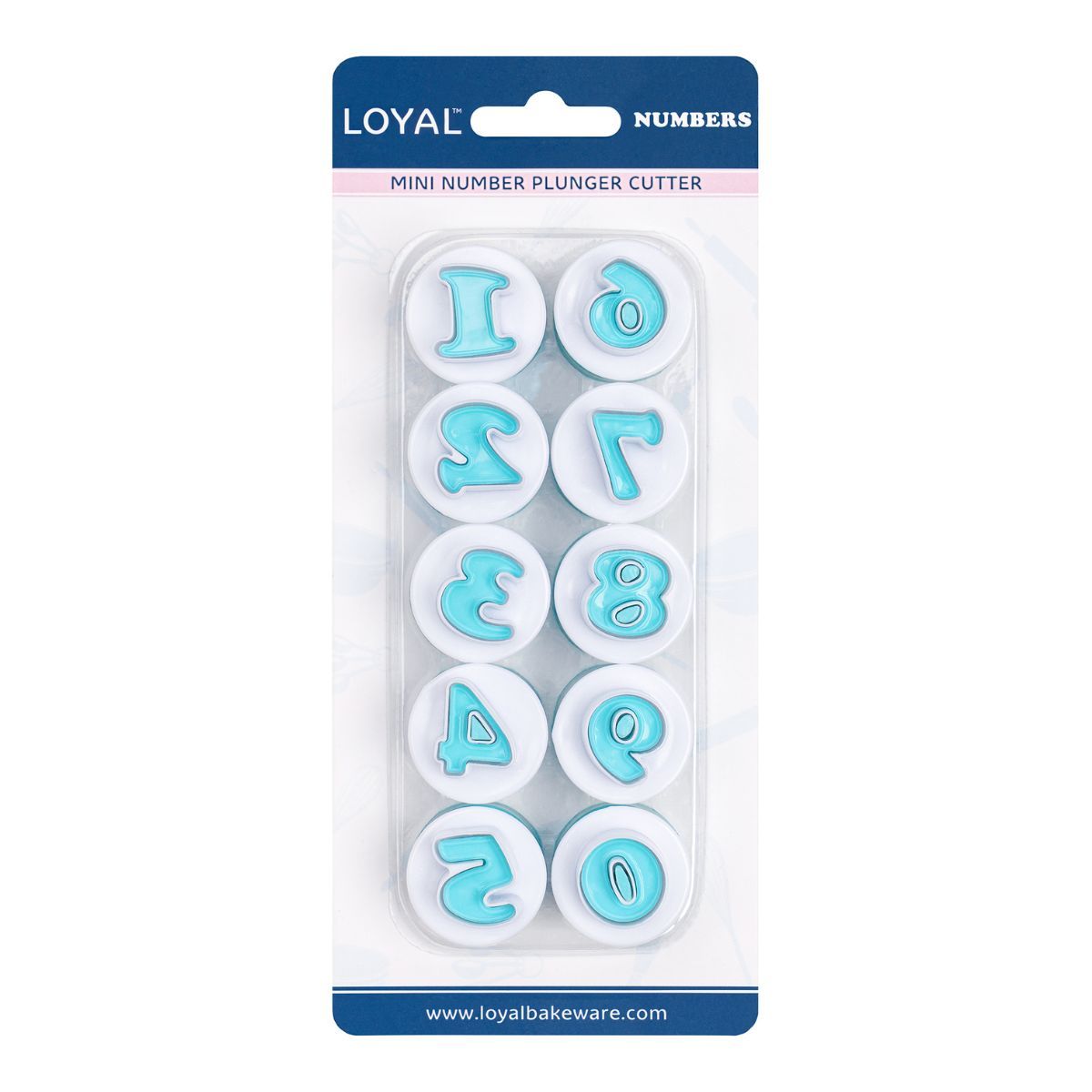 Loyal Auswurf Ausstecher - Zahlen