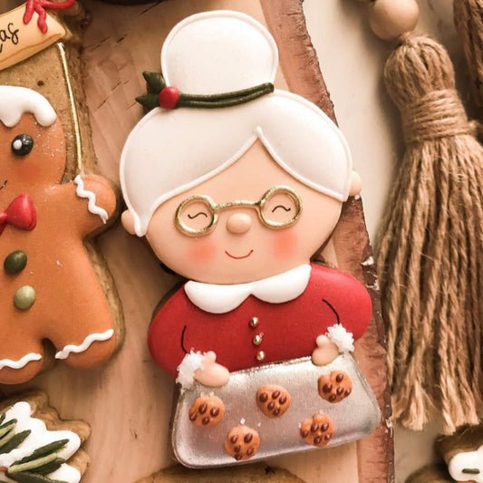 Ausstechform Mrs Santa