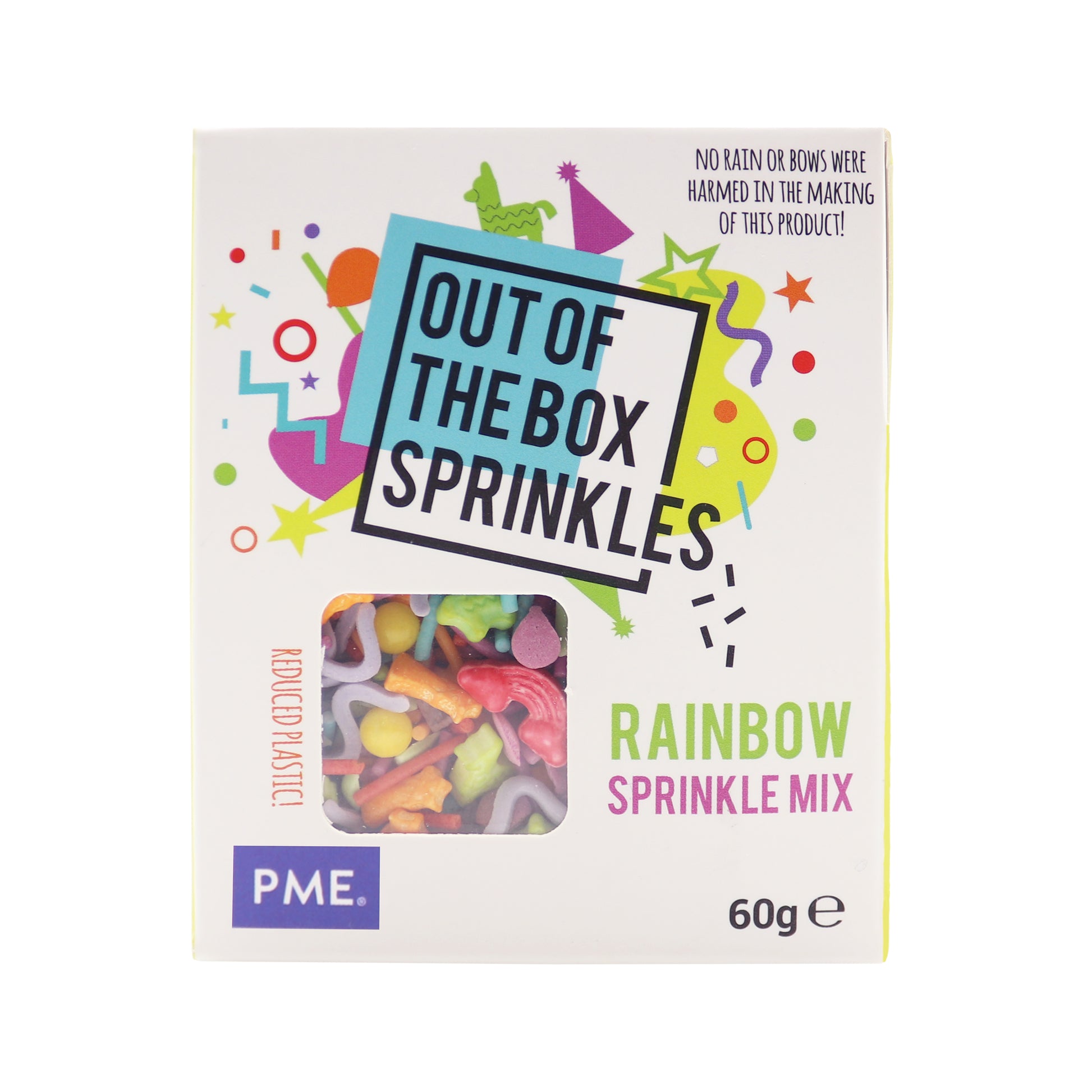 PME Out of the Box Zuckerstreusel Mix - Regenbogen - 60g