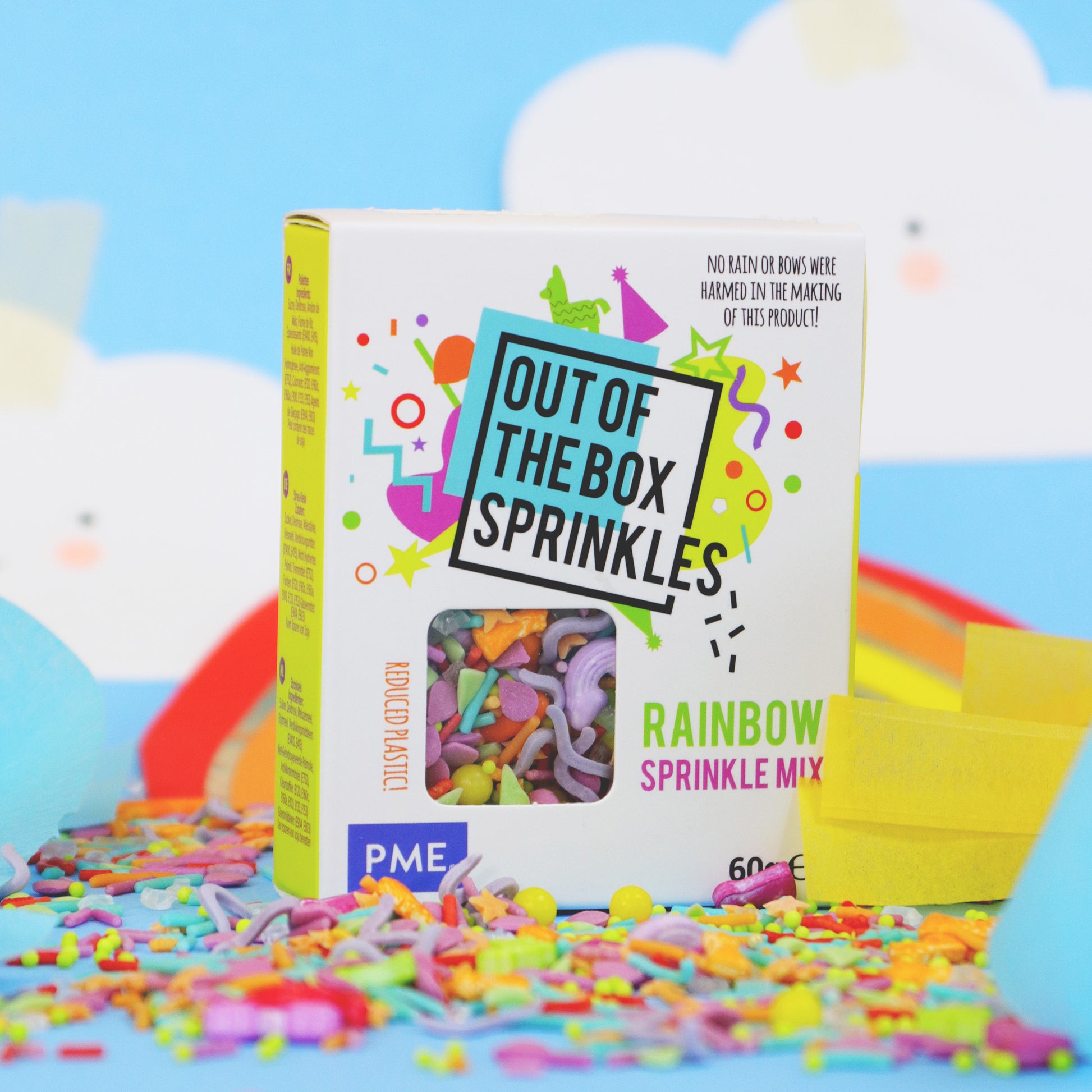 PME Out of the Box Zuckerstreusel Mix - Regenbogen - 60g