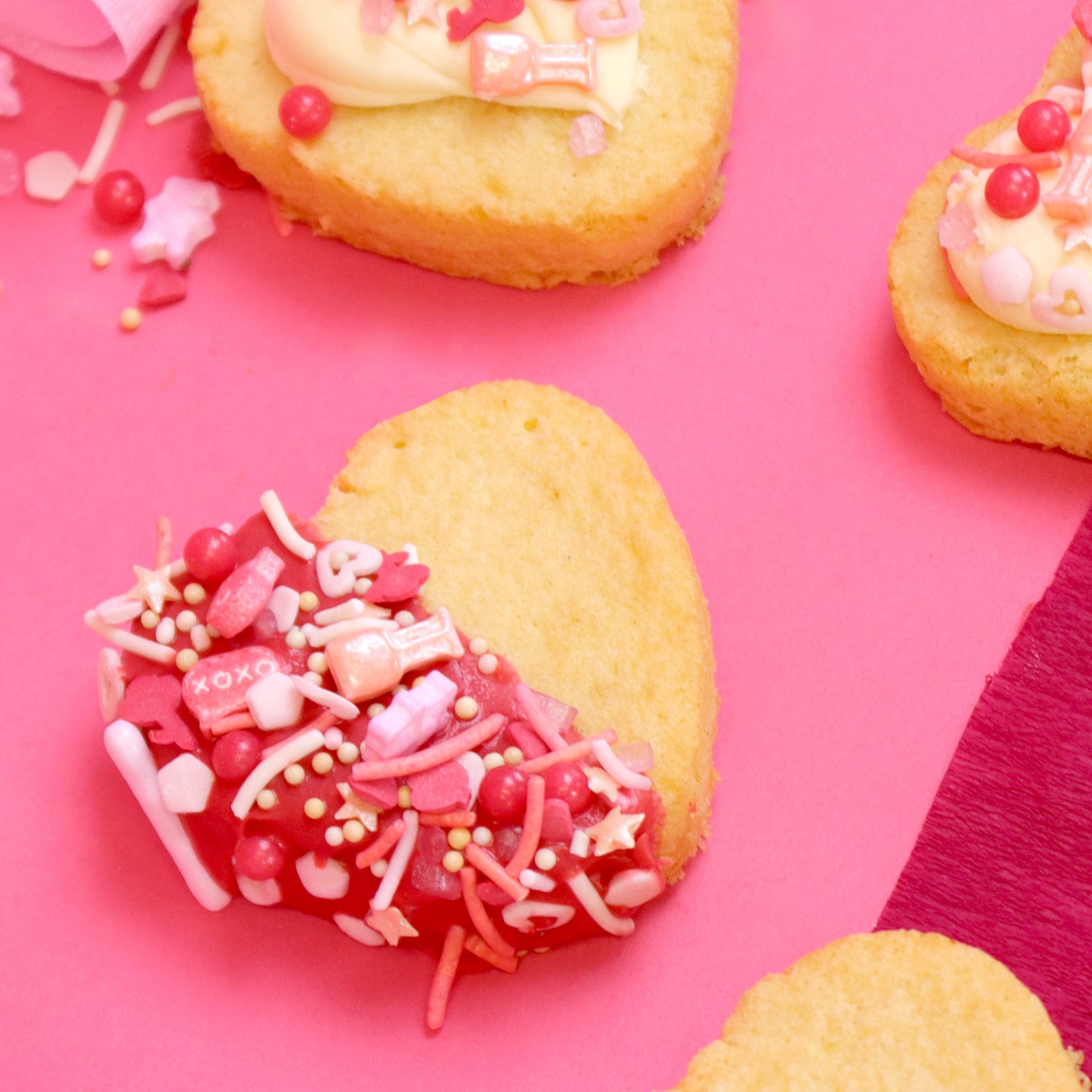 PME Out of the Box Zuckerstreusel Mix - I love you - 60g