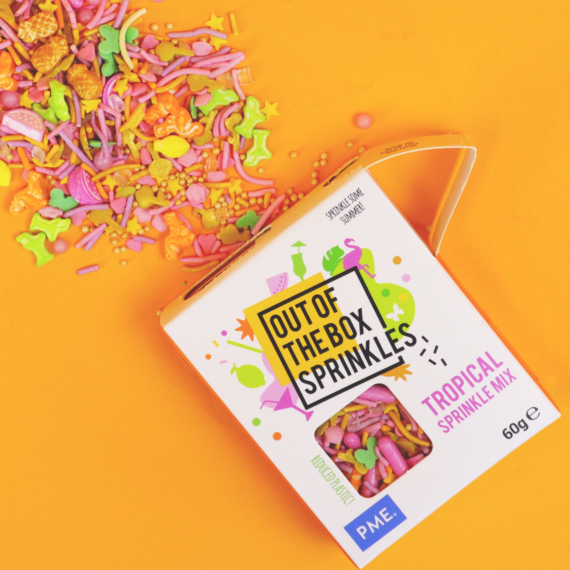 PME Out of the Box Zuckerstreusel Mix - Tropical - 60g
