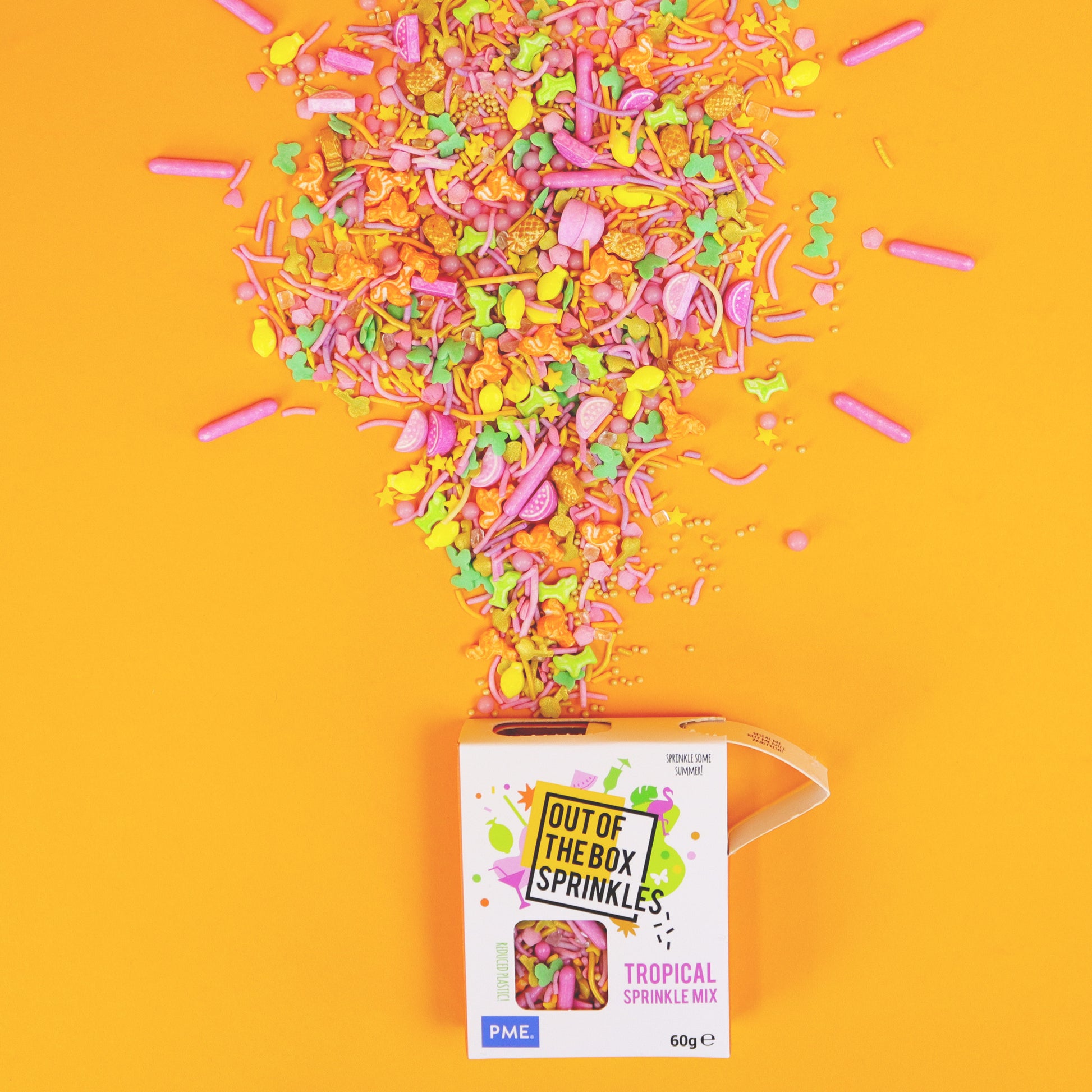PME Out of the Box Zuckerstreusel Mix - Tropical - 60g