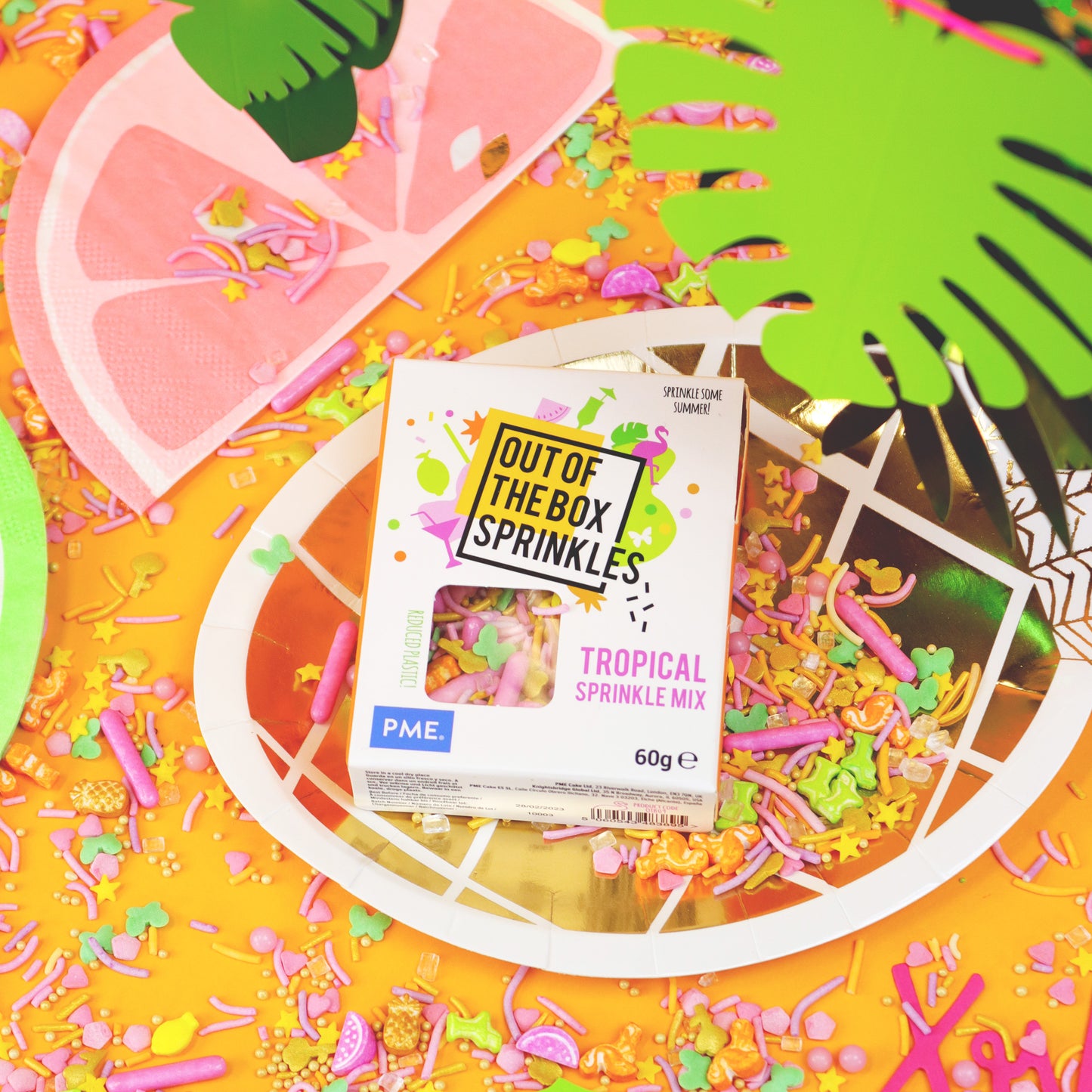 PME Out of the Box Zuckerstreusel Mix - Tropical - 60g