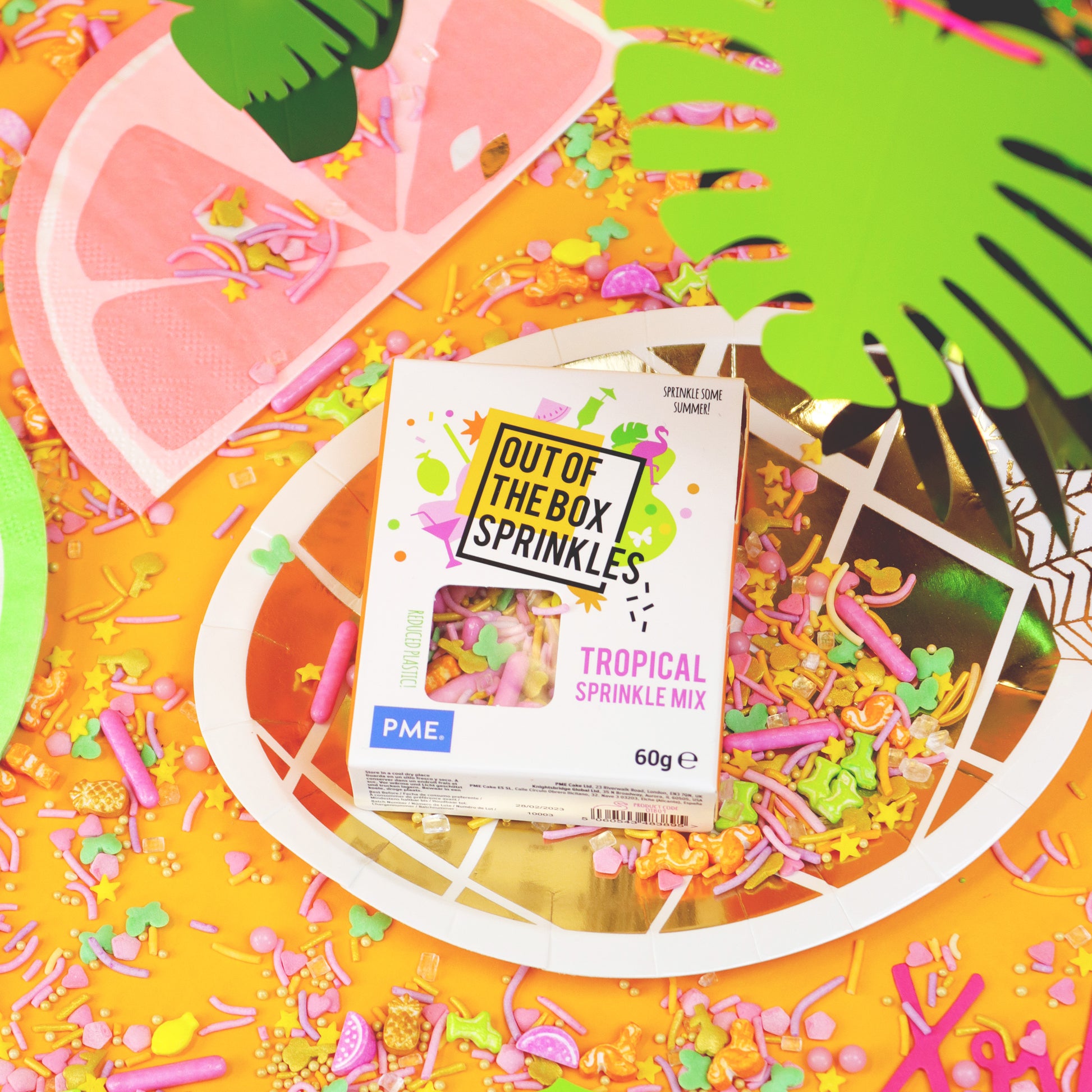 PME Out of the Box Zuckerstreusel Mix - Tropical - 60g