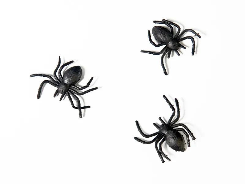Tischdeko - Mini Spinnen