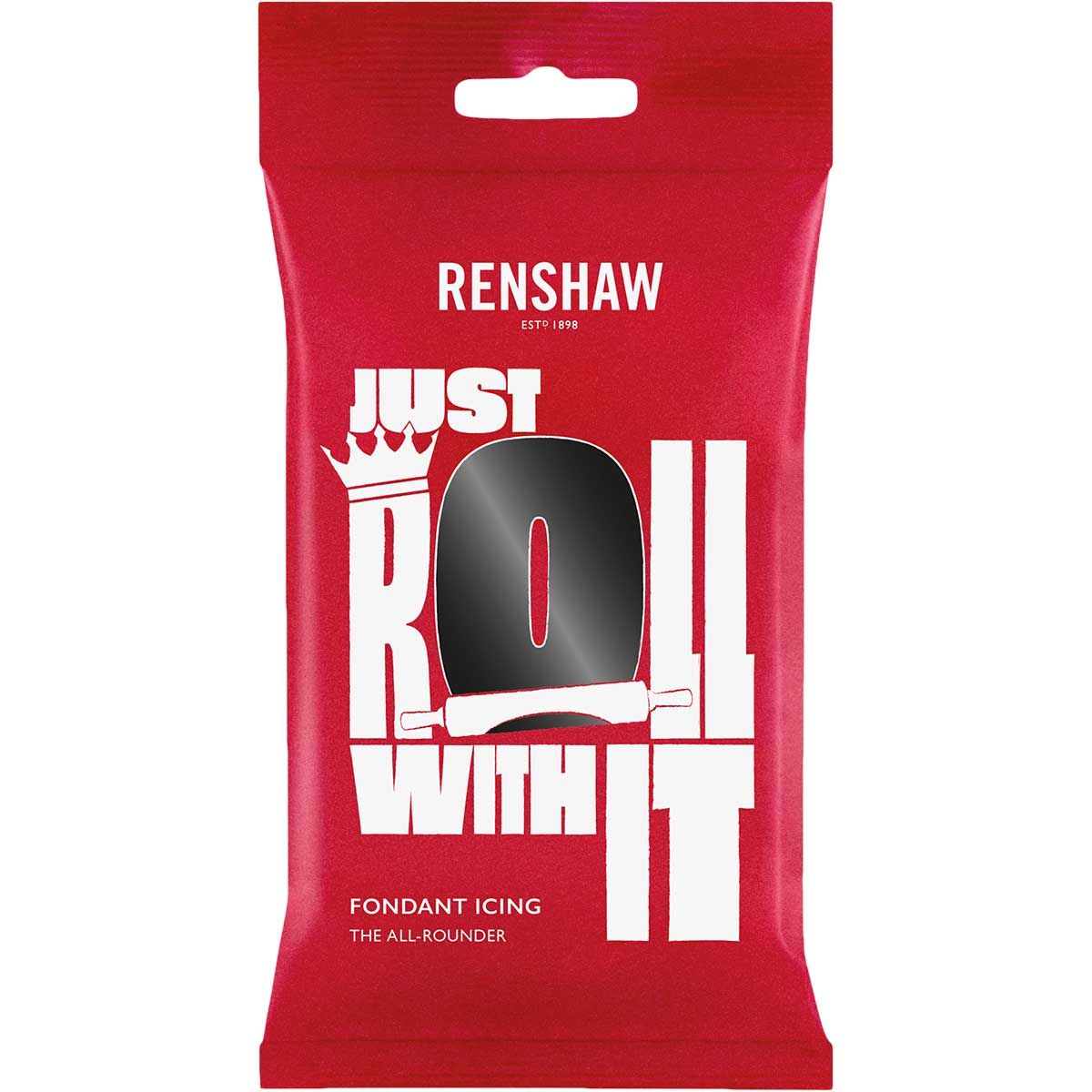 Renshaw Fondant Schwarz - 1kg