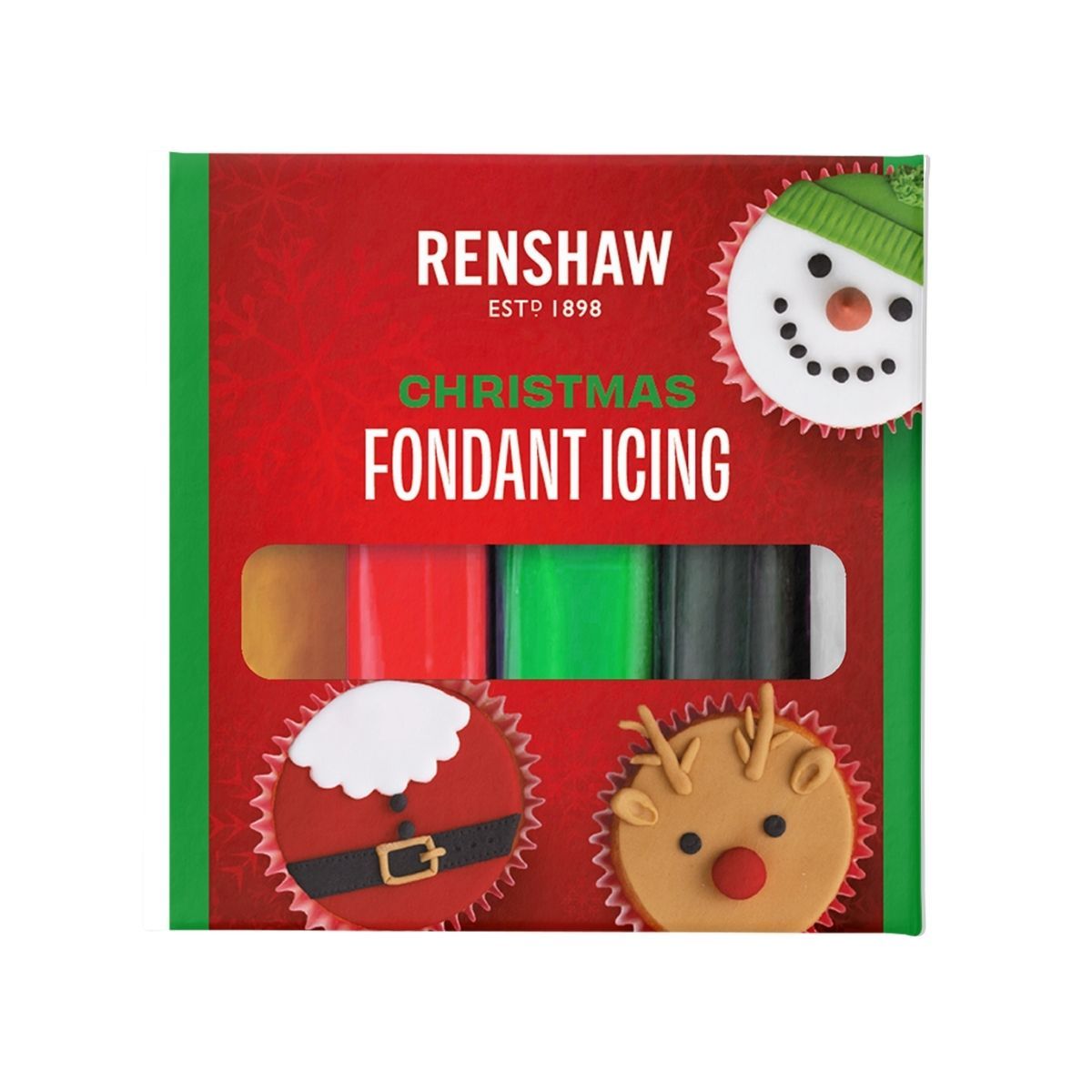 Renshaw Fondant Multipack - Weihnachten -5x100g
