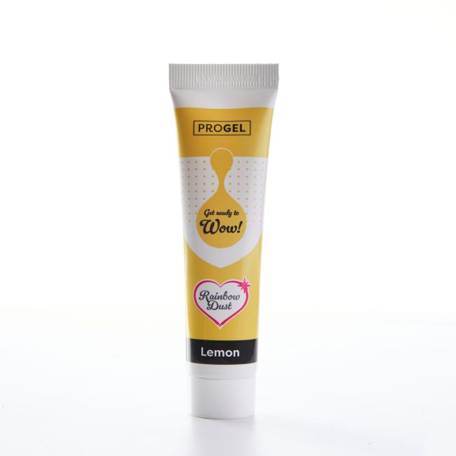 Rainbow Dust ProGel Lebensmittelfarbe - Lemon