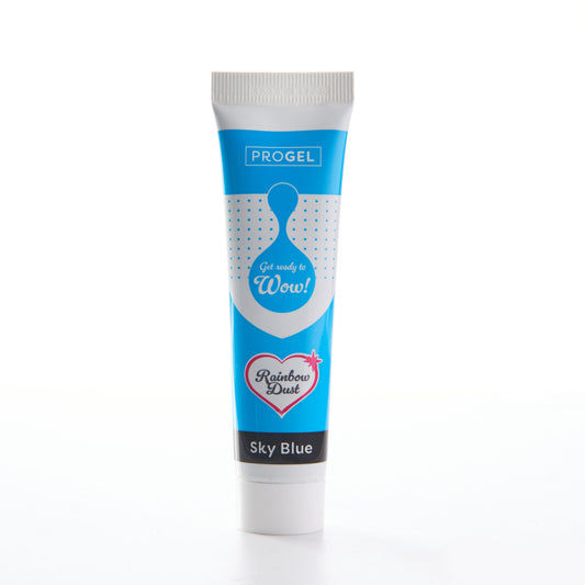 Rainbow Dust ProGel Lebensmittelfarbe - Himmelblau