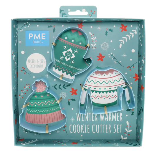 PME Ausstechformen Set Warmer Winter - 3 Stk