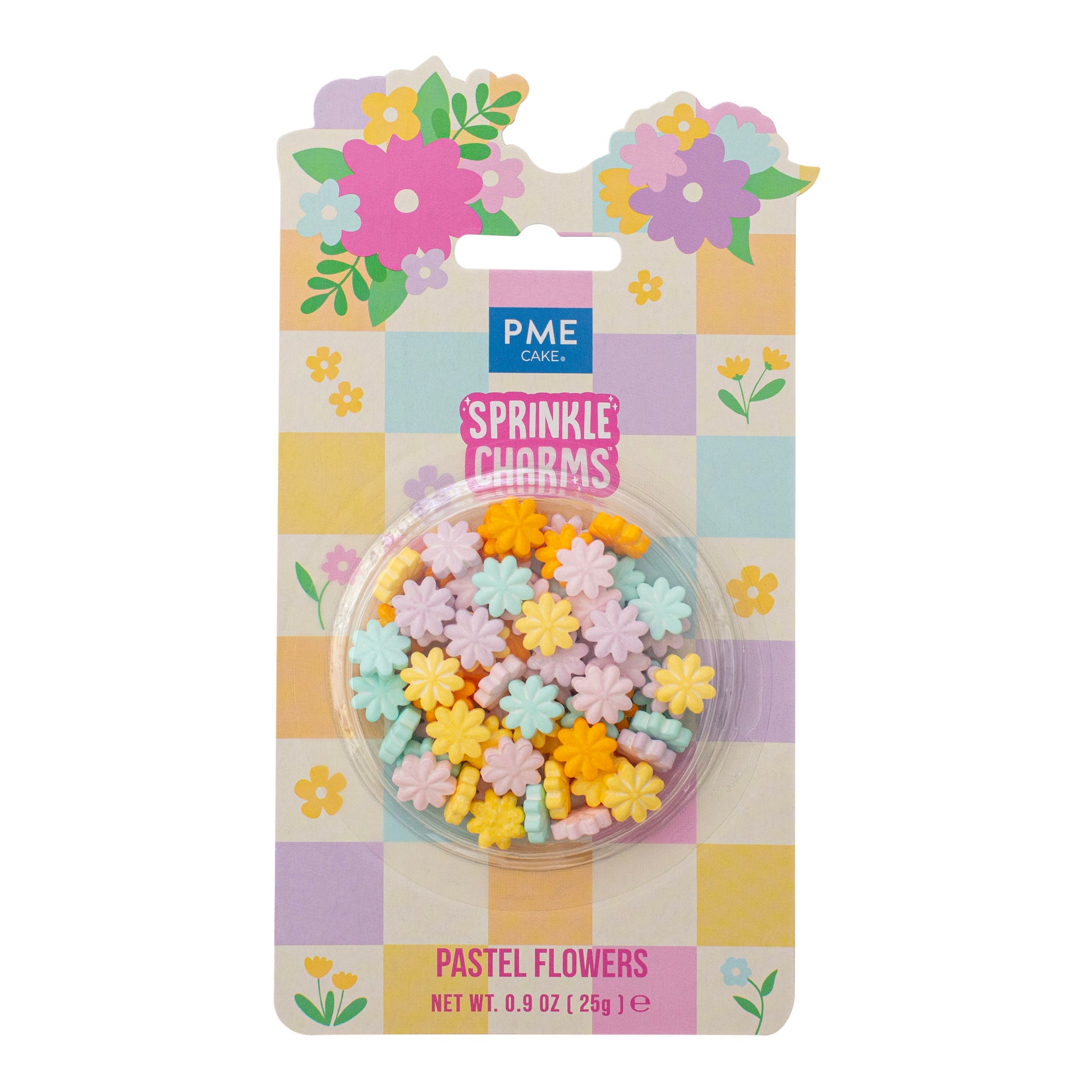 PME Zuckerstreusel - Pastell Blumen