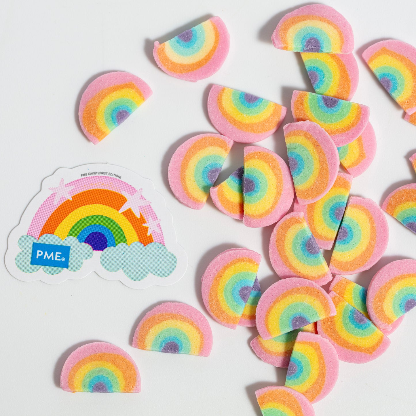 PME Zuckerstreusel - Mini Regenbogen