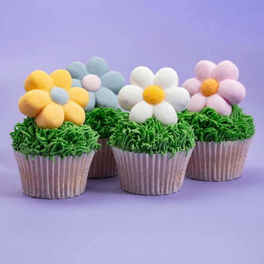 PME Marshmallow - Pastellblumen - 12 Stk